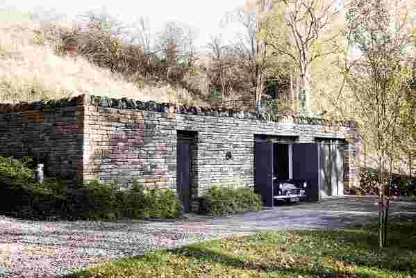 A Cutting-Edge Perspective Defines This Stone Live-Work Compound