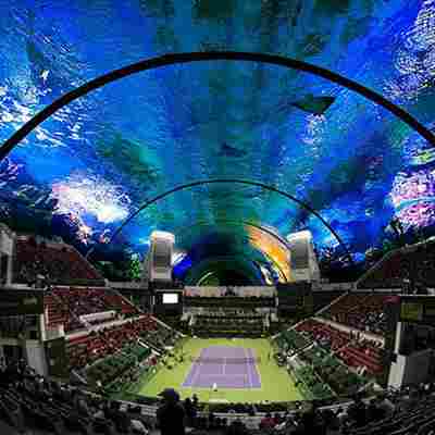 Could Dubai be the site of an underwater tennis court?